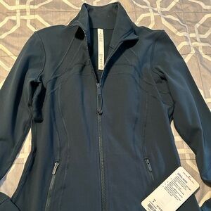 NWT lululemon define jacket in teal